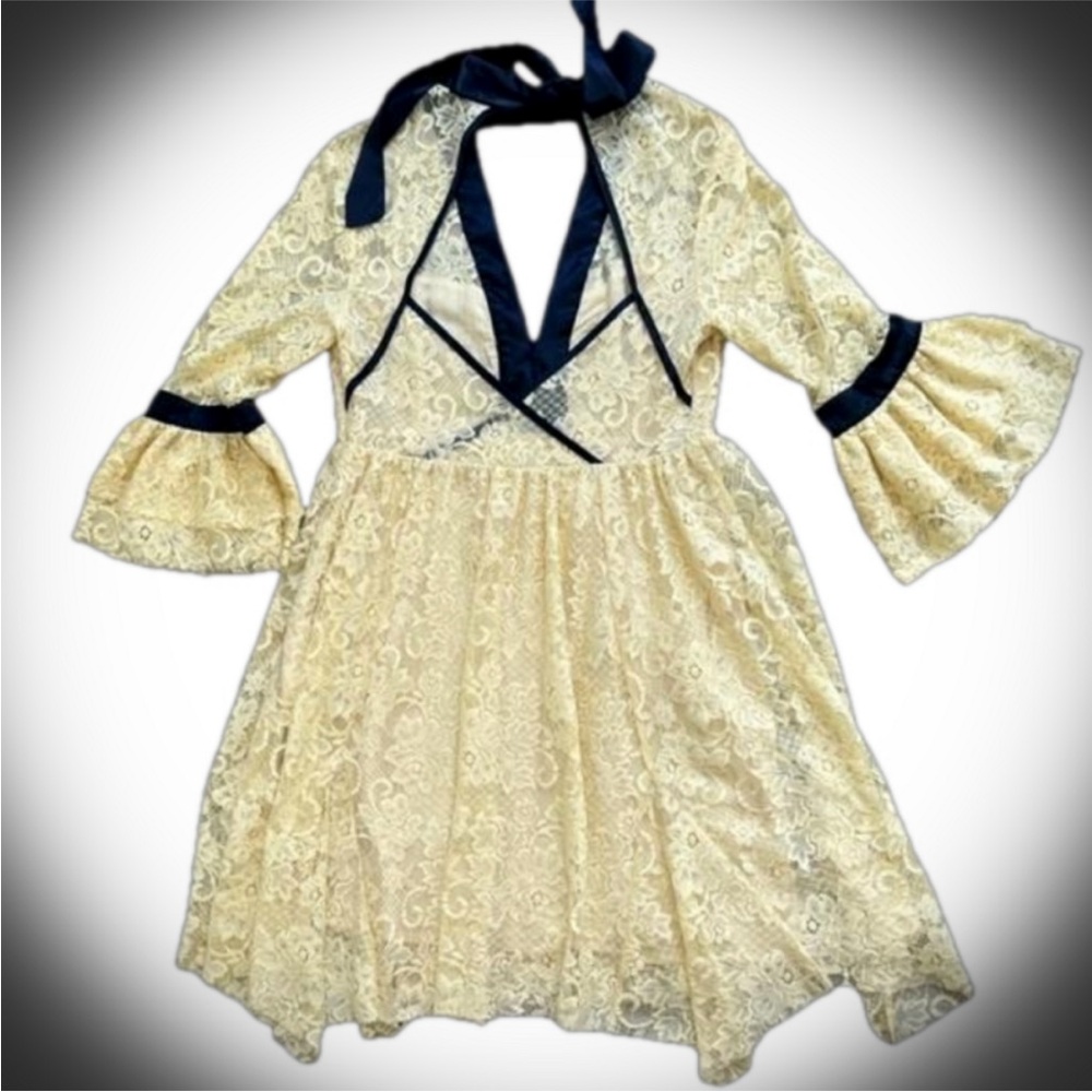 Free People Glided Lace NWOT Sz M - Picture 5 of 13